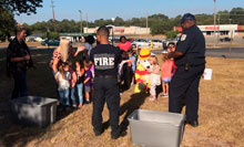 Cochran Firefighters With Kids 1